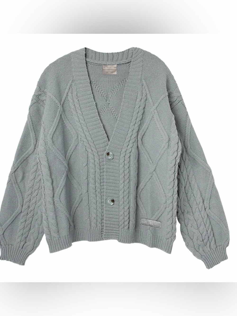 Taylor Swift The Tortured Poets Department Gray Cardigan M/L NWOT